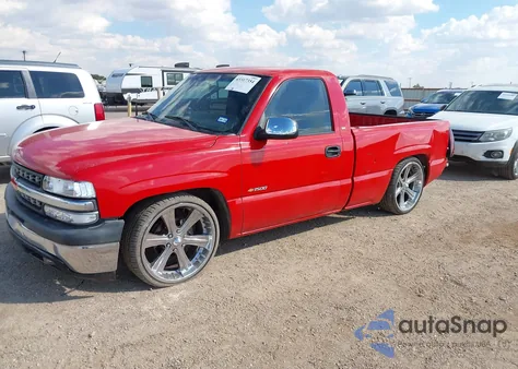 2002 Chevrolet Silverado 1500 from USA, damaged, VIN 1GCEC14W22Z100150